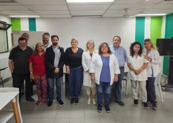 Encuentro con la Comisión Directiva y Trabajadorxs del Hospital San Felipe de San Nicolás 