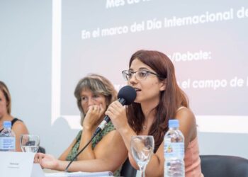 La vicepresidenta de CICOP participó de la Charla: “La mujer y el trabajo en el campo de la salud”