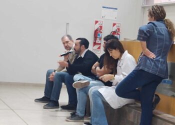 Asamblea en el Hospital Municipal de Bahía Blanca