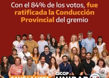 Trabajadorxs de la salud de CICOP ratificaron en las urnas a la actual conducción del gremio