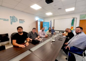 Reunión con el Ministerio de Trabajo por temas municipales
