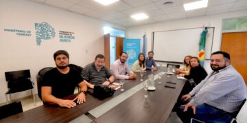 Reunión con el Ministerio de Trabajo por temas municipales