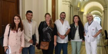Reunión con la senadora María Reigada por el Pase de Ley