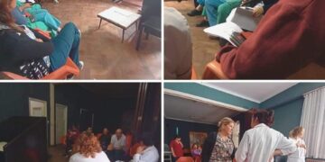 Charla informativa sobre el Pase de Ley en el Hospital Alende de Mar del Plata