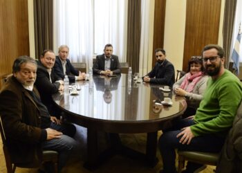 Reunión de CICOP con autoridades del Banco Provincia 