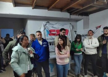 Participamos en Tristán Suárez de un Plenario en Defensa de la Salud Pública