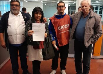 CICOP acompañó a la Seccional Posadas a entregar un petitorio a las autoridades nacionales