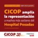 CICOP amplía la representación a muchos más sectores del Hospital Posadas
