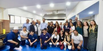 Dirigentes del CDP acompañaron a la Seccional Evita Pueblo en la inauguración de la remodelación de diferentes sectores del Hospital 