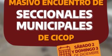 Masivo Encuentro de Seccionales Municipales en Mar del Plata | 2 y 3 de diciembre | Mar del Plata