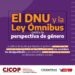 El DNU y la Ley Ómnibus contra la perspectiva de género