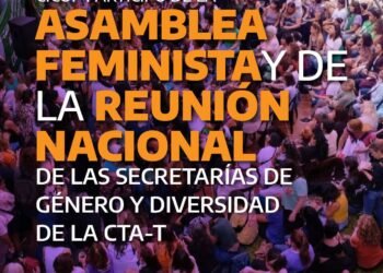Camino al 8M: Participamos de la Asamblea Feminista y de la Reunión Nacional de las Secretarías de Género y Diversidad de la CTA-T