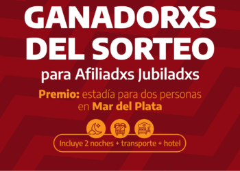 Se realizó el Sorteo para Afiliadxs Jubiladxs 