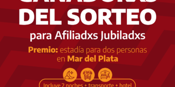 Se realizó el Sorteo para Afiliadxs Jubiladxs