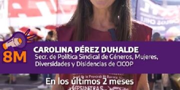 8M: Masiva movilización frente al Congreso  | 8.03.24