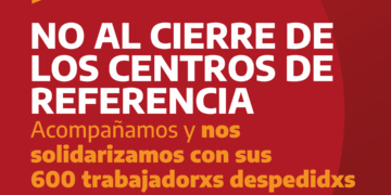No al cierre de los Centros de Referencia 