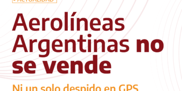 Aerolíneas Argentinas no se vende