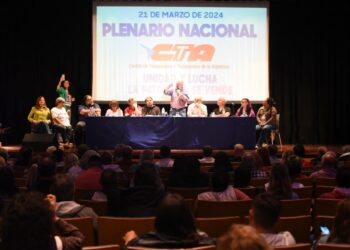 Plenario Nacional de la Central de Trabajadores y Trabajadoras de la Argentina