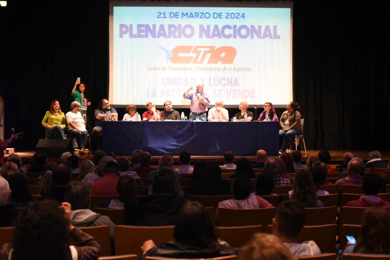 Plenario Nacional De La Central De Trabajadores Y Trabajadoras De La