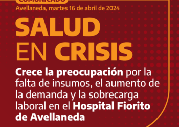 Comunicado de CICOP Fiorito: Salud en Crisis