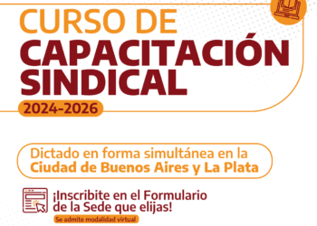 Comienza en mayo el Curso de Capacitación Sindical 2024-2026