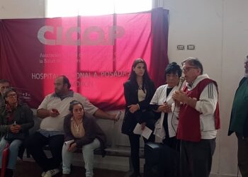 Asamblea en el Hospital Posadas por descuentos en los sueldos