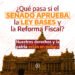 ¿Qué pasa si el Senado aprueba la Ley Bases y la Reforma Fiscal?