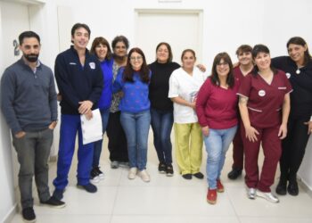 Recorrida por el distrito de Pilar para dialogar con trabajadorxs y autoridades municipales