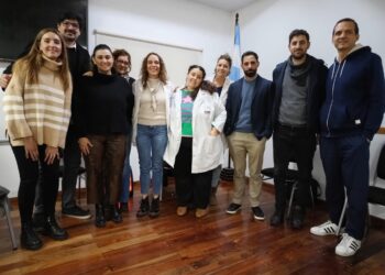 Reunión en el Hospital Bollini de La Plata 