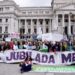 NI UNA JUBILADA MENOS: Acción feminista frente al Congreso de la Nación