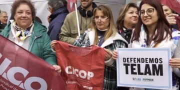 Presentes en el acampe de Télam | 24.05.24