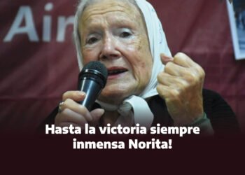 Hasta la Victoria Siempre Inmensa Norita