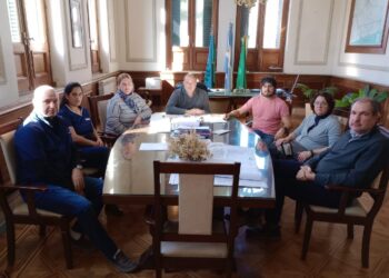 Encuentro con el intendente de Tres Arroyos