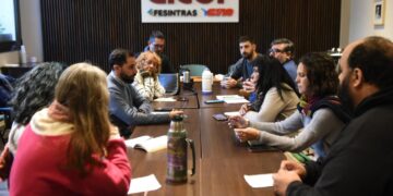La conducción de CICOP recibió a la Comisión Directiva Seccional y despedidxs del Hospital Posadas