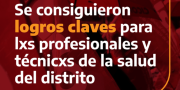 CICOP Lincoln consiguió importantes logros para lxs profesionales y técnicxs del distrito