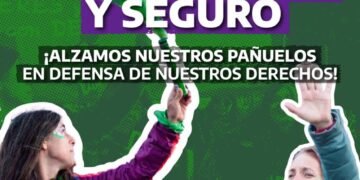 28S: Alzamos nuestros pañuelos verdes en defensa de nuestros derechos