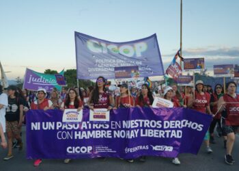 Las mujeres y disidencias presentes en el 37° Encuentro Plurinacional de Jujuy