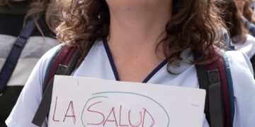 Gran marcha en defensa de la Salud Pública