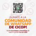 ¡Sumate a la Comunidad de WhatsApp de CICOP!