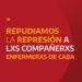 Repudiamos la represión a lxs compañerxs enfermerxs de CABA 