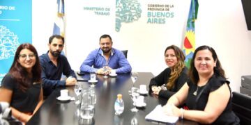 Reunión de la seccional Cuenca Alta con el Ministerio de Trabajo de la Provincia