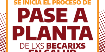 ¡Gran logro! Se inicia el proceso de Pase a Planta de lxs Becarixs en Salud