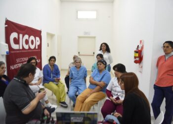 Charla en el Hospital Materno Infantil Nuestra Señora del Pilar