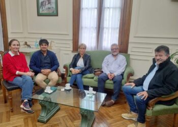 Encuentro de trabajo con el intendente de Bragado