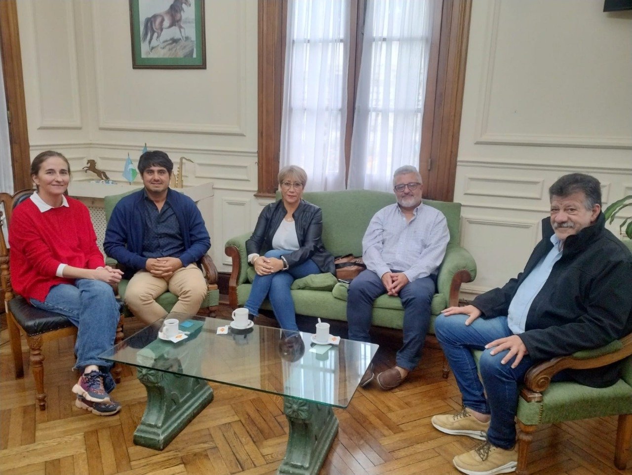 Encuentro de trabajo con el intendente de Bragado