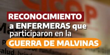 Reconocimiento a Enfermeras de Malvinas