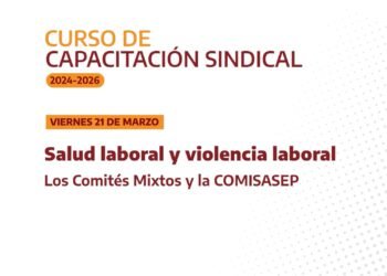 Salud laboral y violencia laboral Los Comités Mixtos y la COMISASEP | 21.03.25