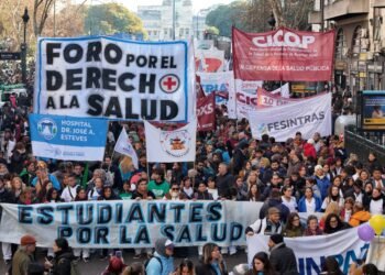 Una expresión masiva en defensa de la Salud Pública y las Residencias 