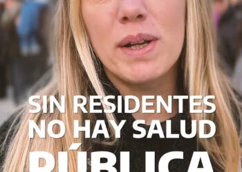 Movilización de residentxs a Plaza de Mayo | 3.7.25