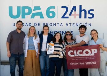 Presentamos el Informe CyMAT en la UPA 6 de Los Hornos